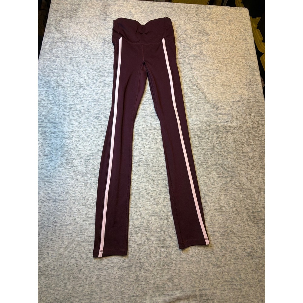 DSG Women Burgundy Activate High Rise Full Length Leggings Size XS NWT